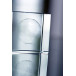 Tampa transparent  cube en verre 