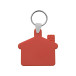 Cottage red  keyring 