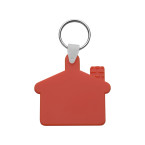 Cottage rood  sleutelhanger 