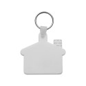 Cottage blanc  porte-clés 