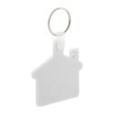 Cottage white  keyring 