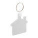 Cottage wit  sleutelhanger 