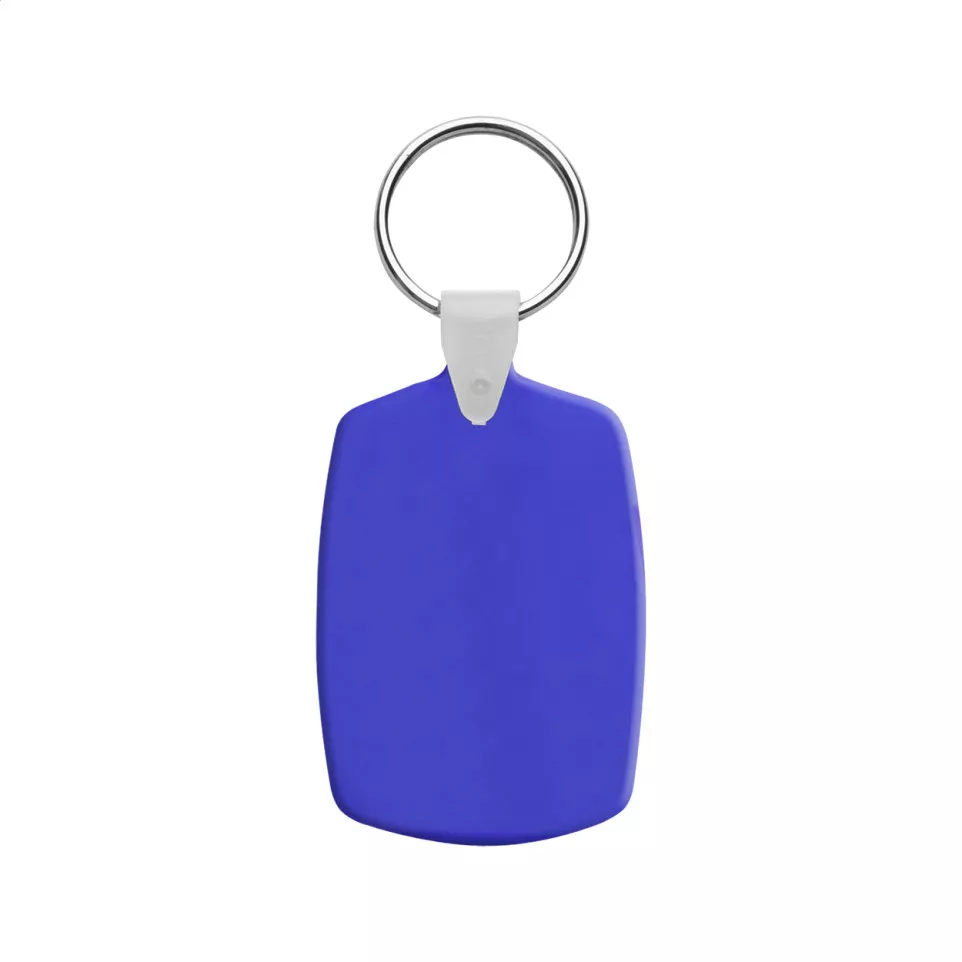 Slice blauw  sleutelhanger 