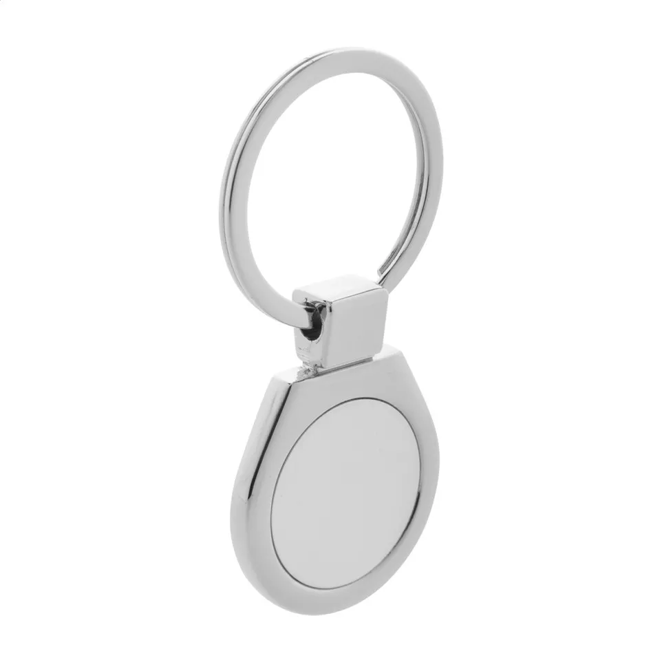 Ball zilver  sleutelhanger 