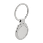 Ball zilver  sleutelhanger 