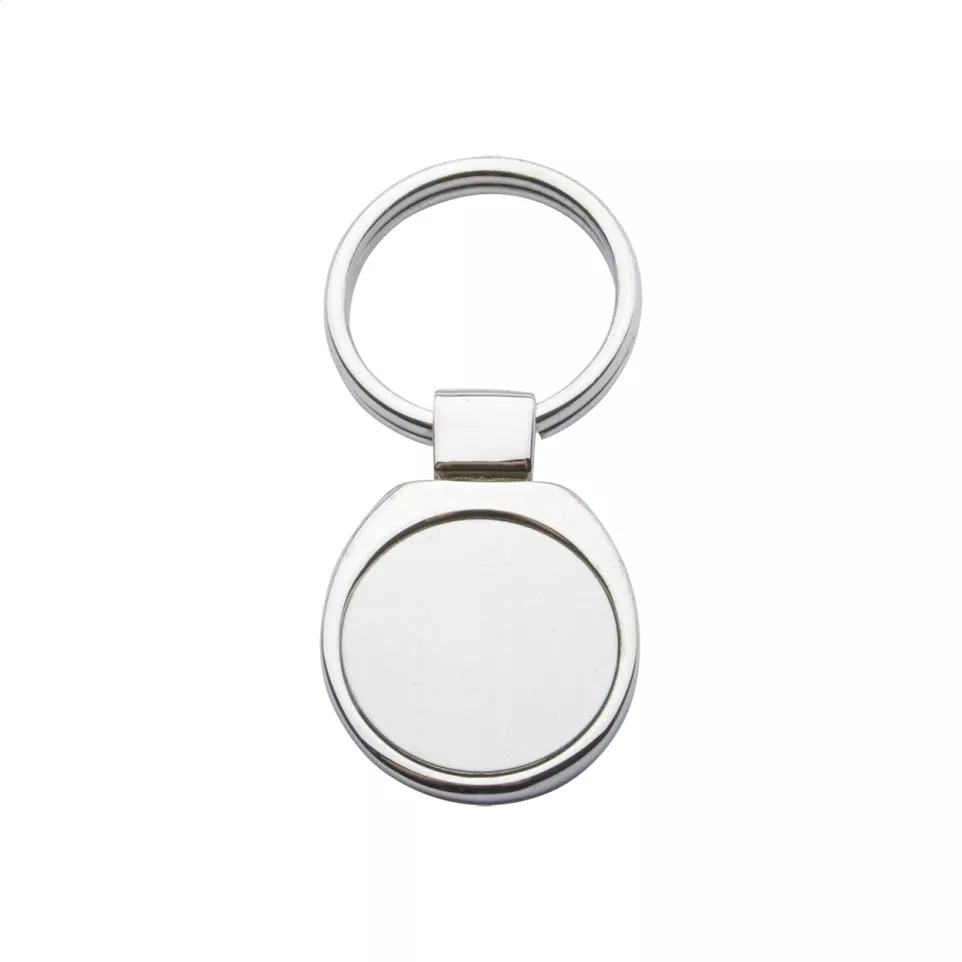 Ball zilver  sleutelhanger 