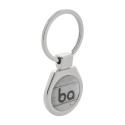 Ball zilver  sleutelhanger 