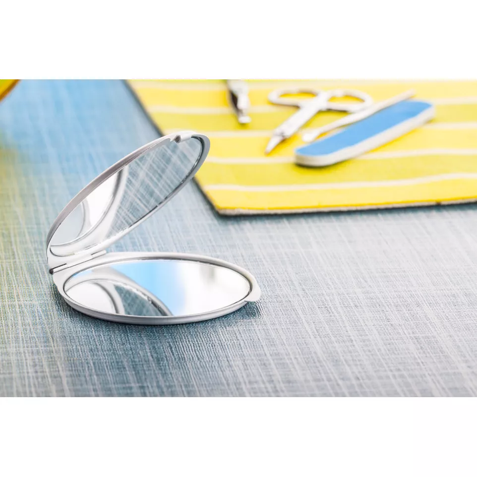 Gill silver  pocket mirror 