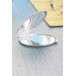 Gill argenté  miroir de poche 