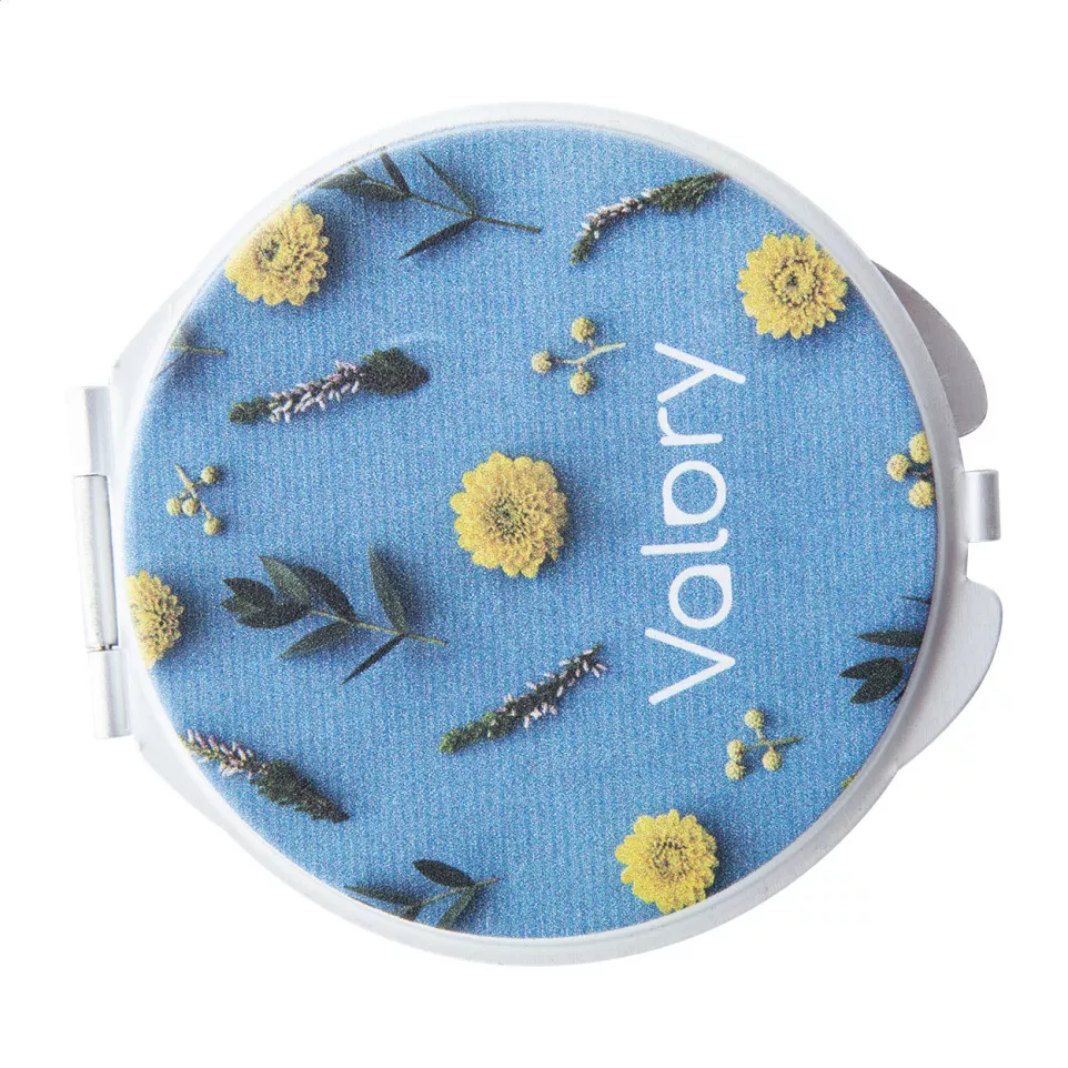 Gill silver  pocket mirror 