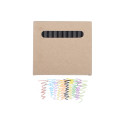 Lola noir beige set de 12 pastels de couleurs 