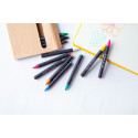 Lola black beige set of 12 crayons 