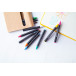 Lola black beige set of 12 crayons 