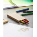 Liddy black beige set of 6 crayons 