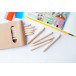Lea natural  set of 12 pencils 