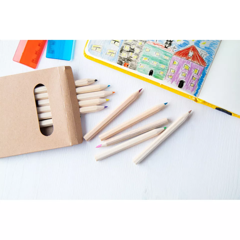 Lea naturelle  set de 12 crayons de...