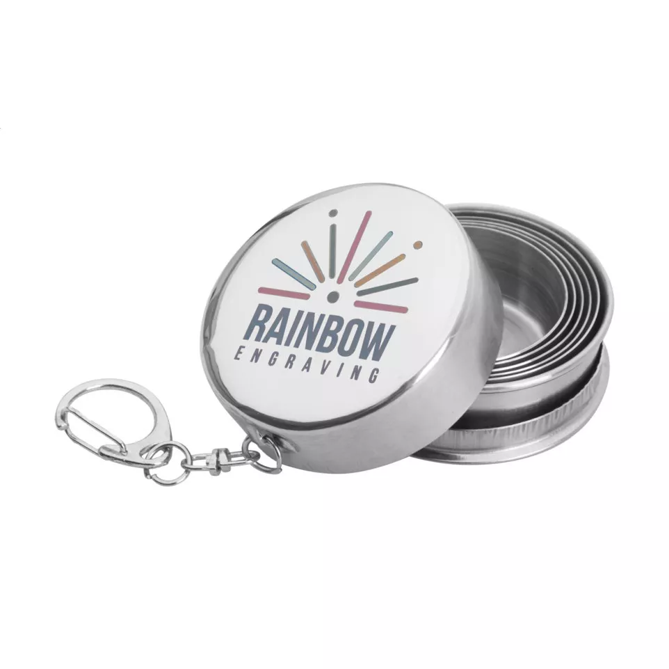 Nautilus zilver  opvouwbare beker 