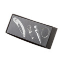 Moristel zilver  wijn set 