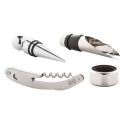 Moristel silver  wine set 