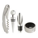 Moristel silver  wine set 
