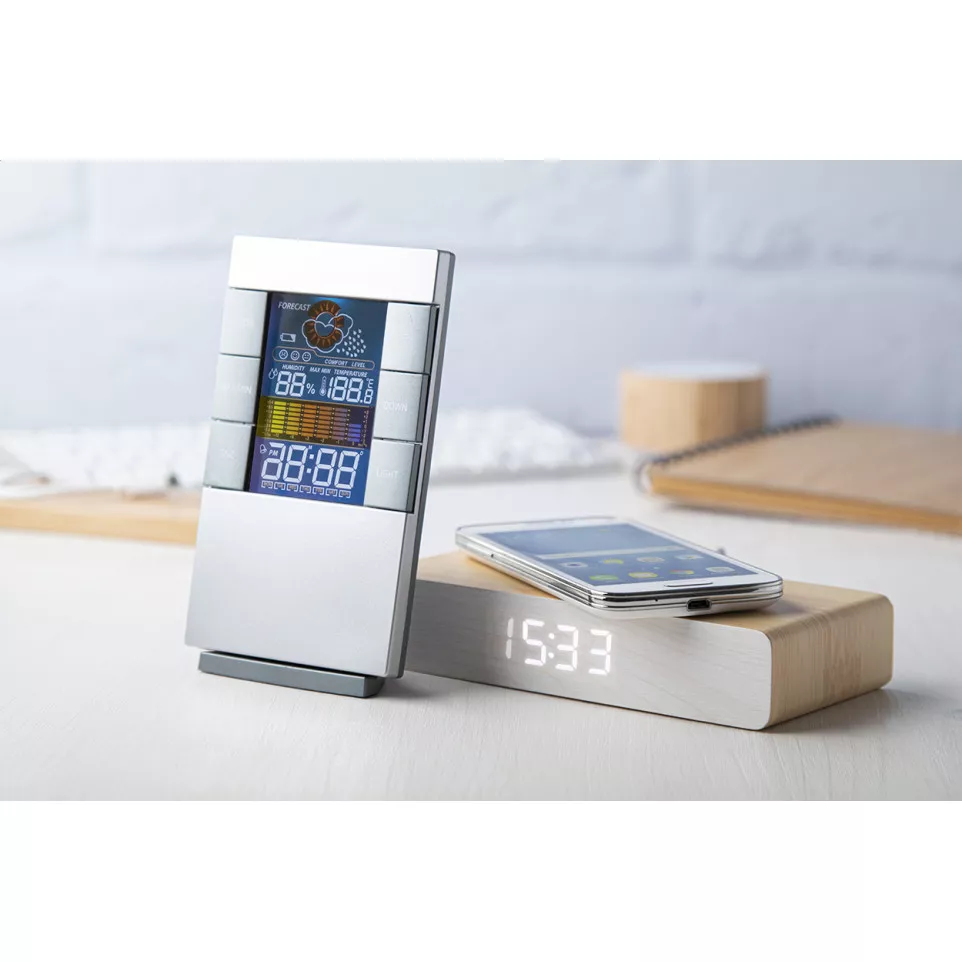 California silver  weather station 