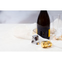 Puglia silver  champagne stopper 