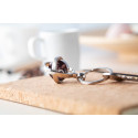 Carousal zilver  sleutelhanger 