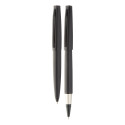 Marmande noir  parure stylo à bille et roller 