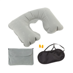 Skycap ash grey black travel set 