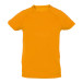 Zeffer orange  tee-shirt sport enfants 4-5