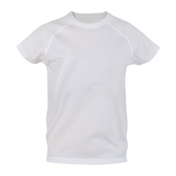 Zeffer white  kids sport T-shirt 4-5