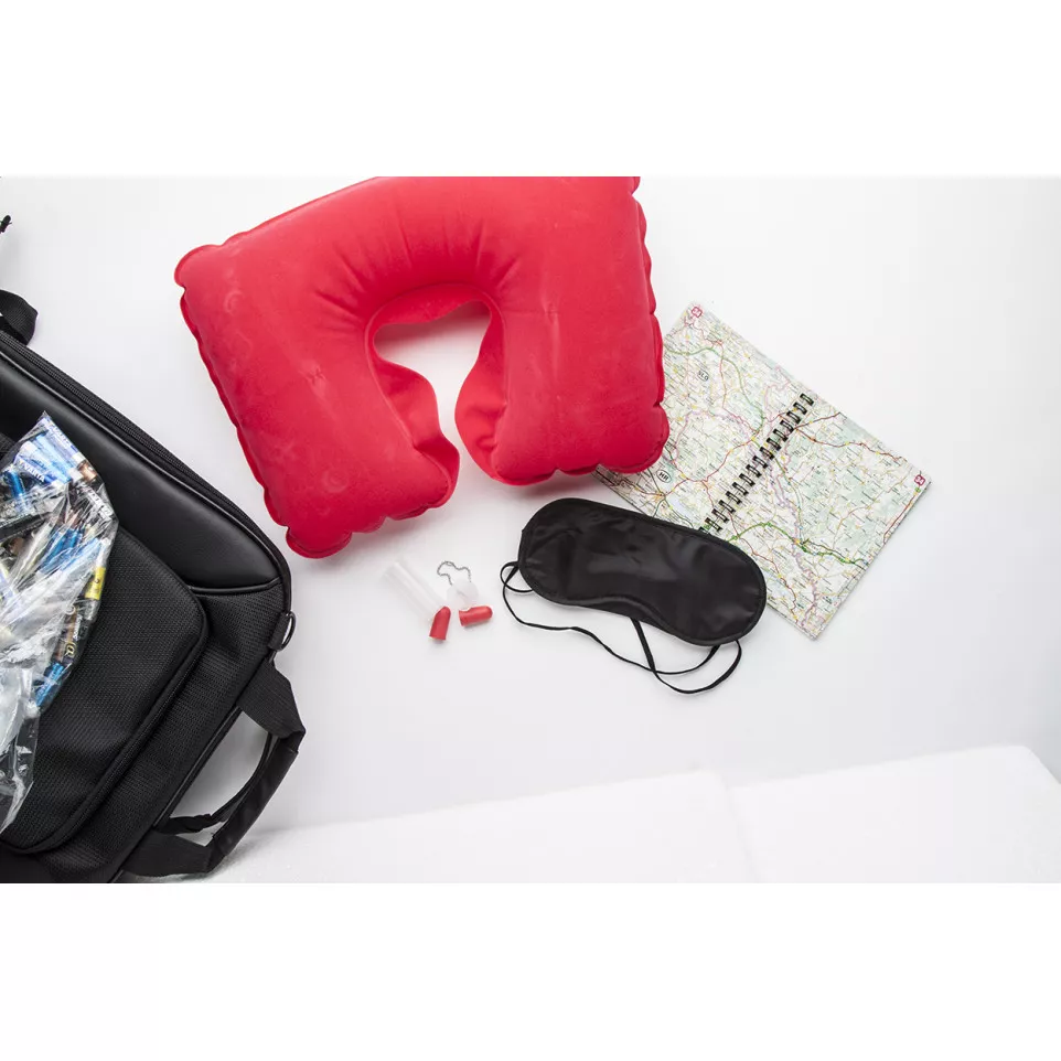 Skycap rouge noir ensemble de voyage 