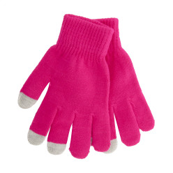 Tapster fuchsia  gants tactiles 