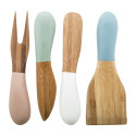 Boursin multicolour  cheese knife set 