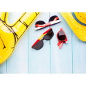 Mundo multi-couleurs  lunettes de soleil 