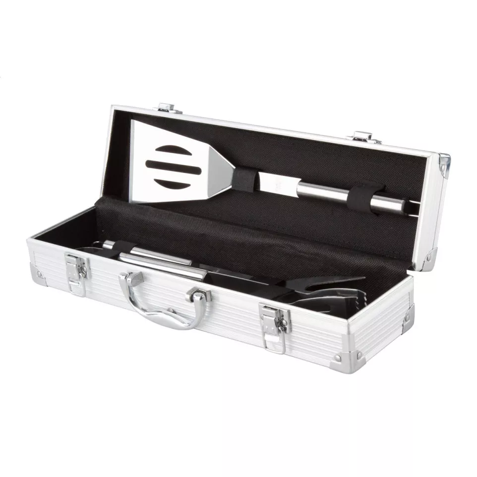 Carolina zilver  bbq set 