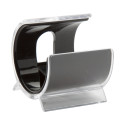 Barry zwart transparant mobiele telefoon houder 