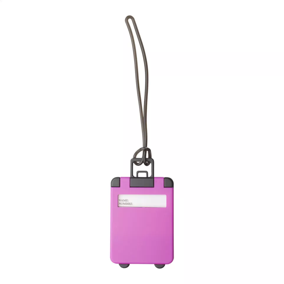 Glasgow pink  luggage tag 
