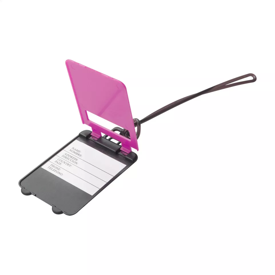 Glasgow pink  luggage tag 