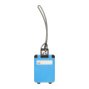 Glasgow licht blauw  kofferlabel 
