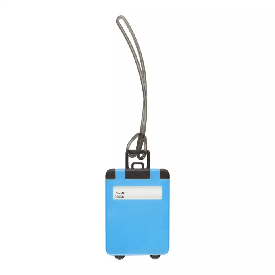 Glasgow licht blauw  kofferlabel 