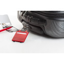 Glasgow red  luggage tag 