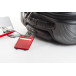 Glasgow red  luggage tag 