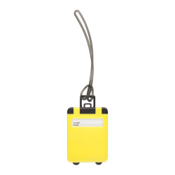 Glasgow yellow  luggage tag 