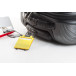 Glasgow yellow  luggage tag 