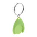 Nelly vert  porte-clés jeton pour caddy 