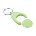 Nelly vert  porte-clés jeton pour caddy 