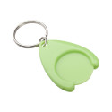 Nelly vert  porte-clés jeton pour caddy 