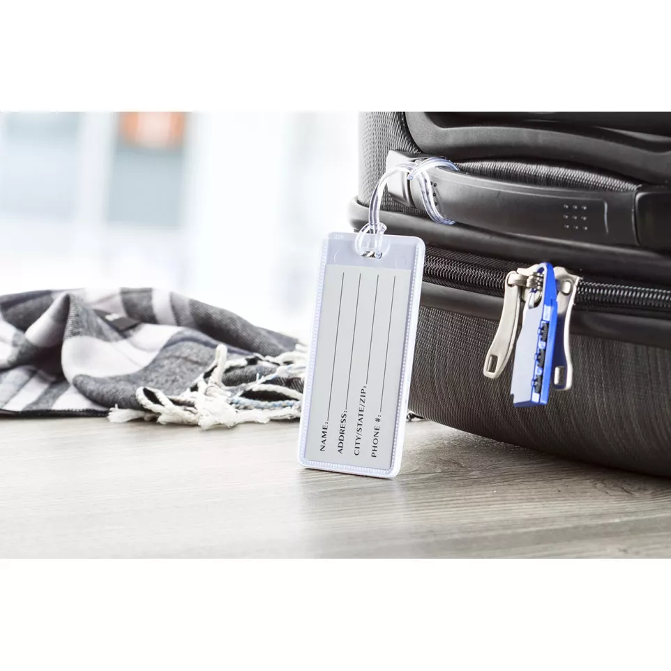 Washington blanc  étiquette à bagages 