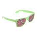 Nazare vert citron  lunettes de soleil ”xaloc” 